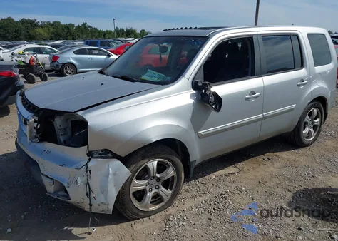 2012 Honda Pilot Ex-L from USA, damaged, VIN 5FNYF4H52CB041292